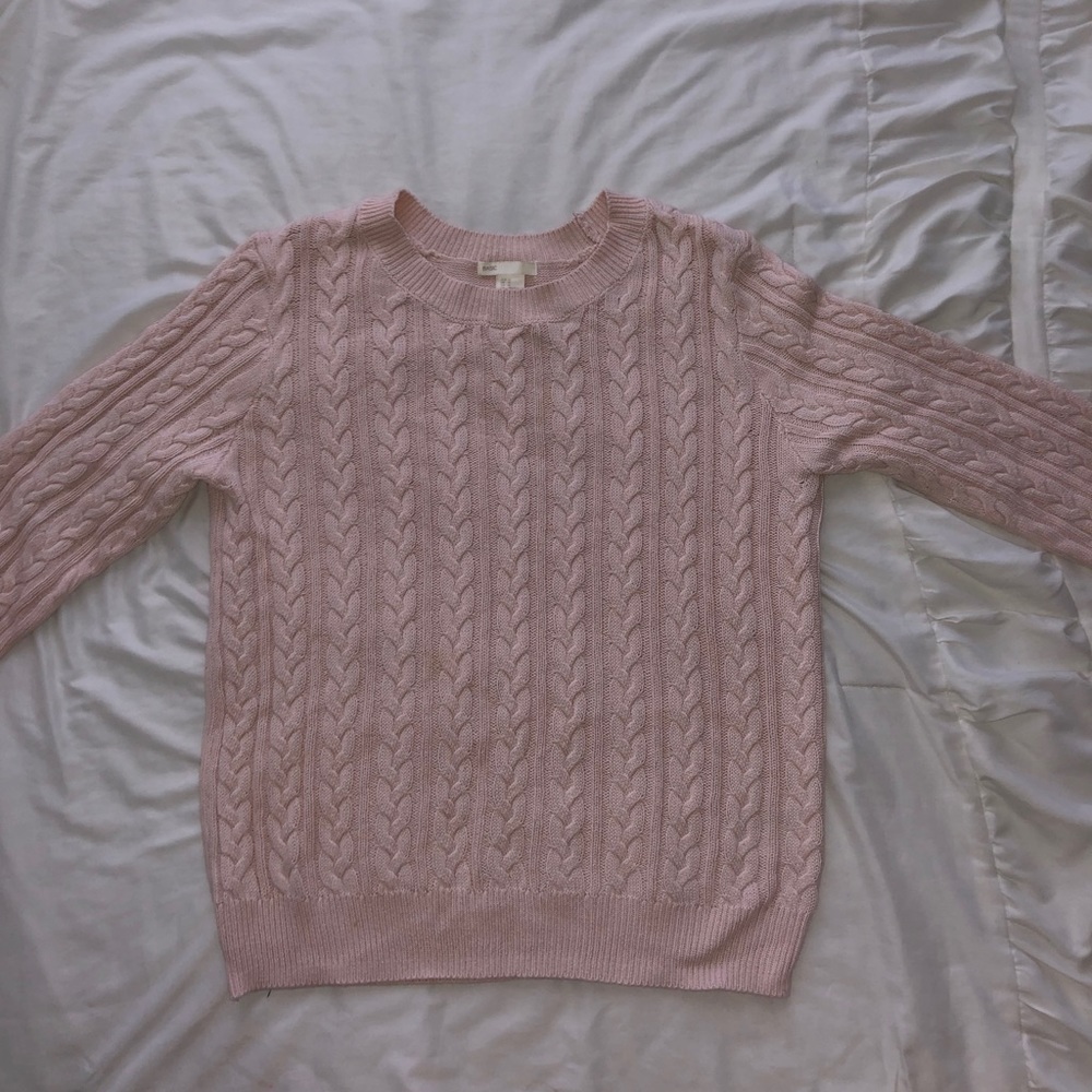 Knitted Pink Sweater